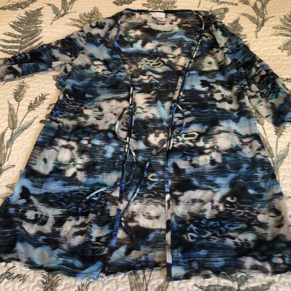 Christina Front Tie Beach Cover up - Picture 8 of 10